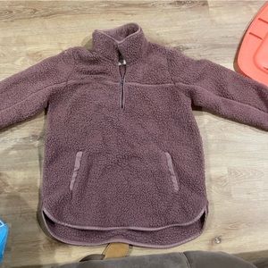 Abercrombie & Fitch Sherpa Pullover